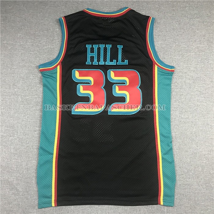 Maillot Detroit Pistons Grant Hill Mitchell & Ness 1998-99 Noir